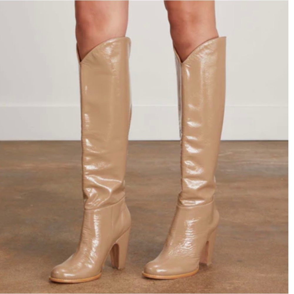 Rachel Comey tall leather Willow boots in Tan, never worn